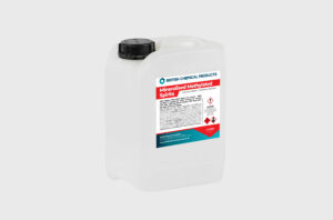 A container of Mineralised Methylated Spirits